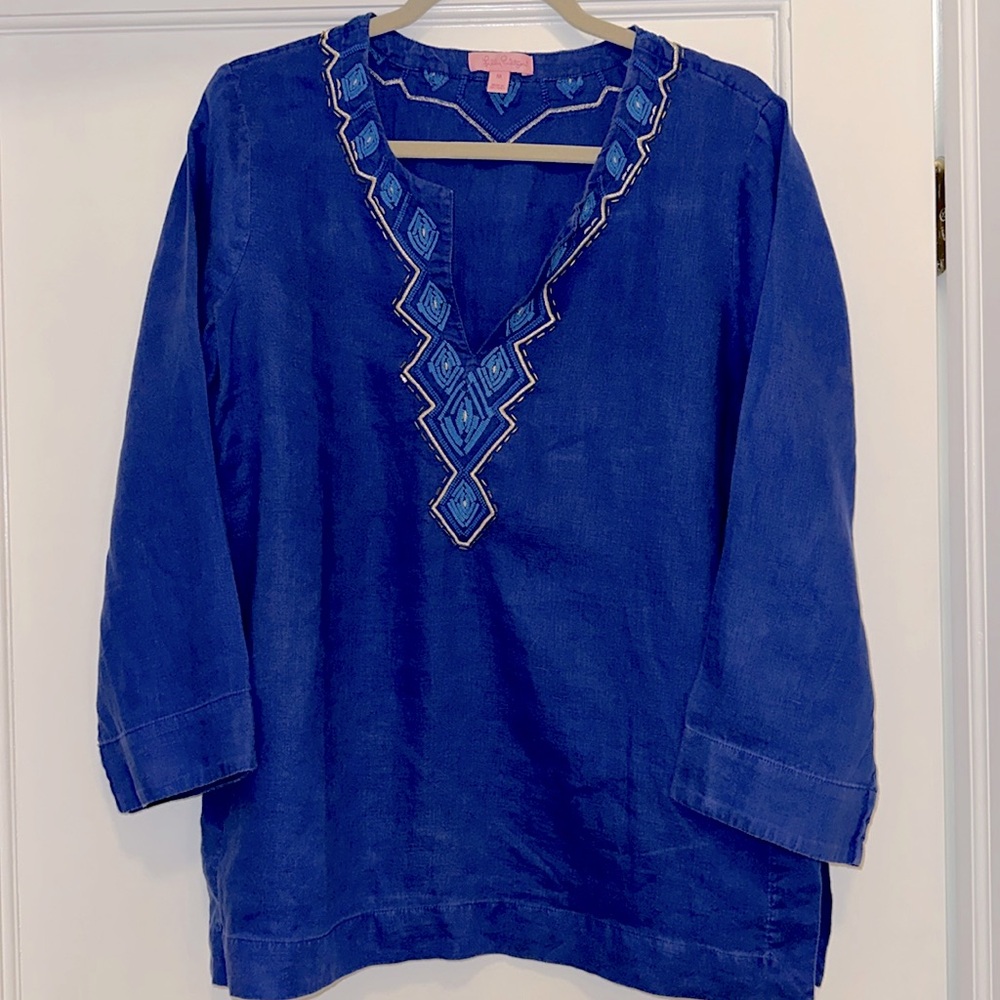 Lilly Pulitzer Tunic Top Sz M